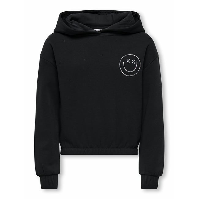 Hoodie, black, KIDS ONLY
