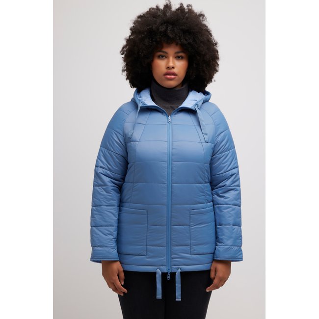 Veste réversible bleu jean <span itemprop=