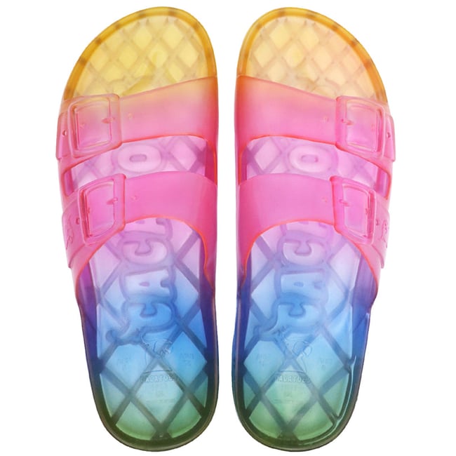 Sandales plates Femme ANJO MULTICO multicouleur <span itemprop=
