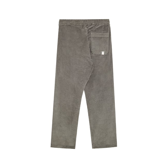 PANTALON LOOSE VELOURS ROYMOUSE gris <span itemprop=