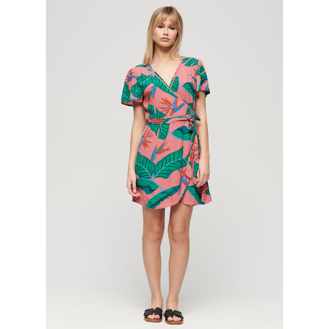 Robe portefeuille imprimée - SUPERDRY