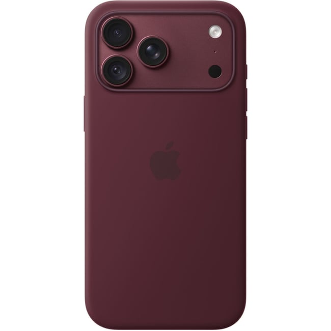 Coque iPhone 18 Pro Max Magsafe Bordeaux Silic - APPLE