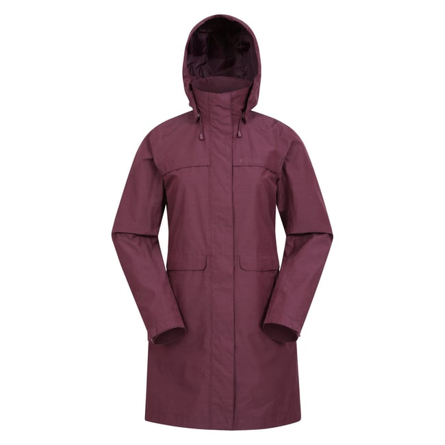 Veste imperméable CLOUDBURST bordeaux <span itemprop=