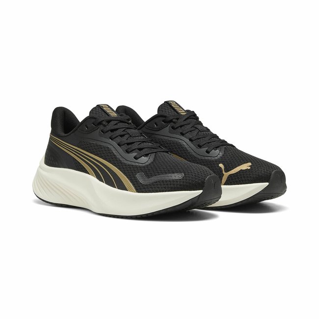 Baskets Pounce Lite noir/doré <span itemprop=
