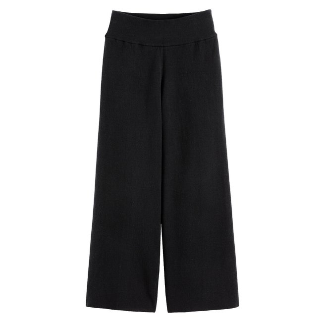 Pantalón ancho de punto tejido - ANNE WEYBURN