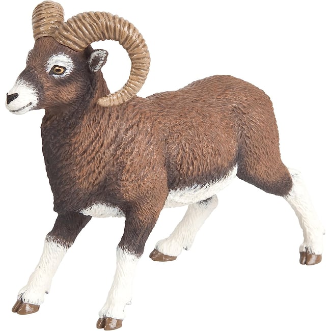 Figurine Mouflon marron <span itemprop=