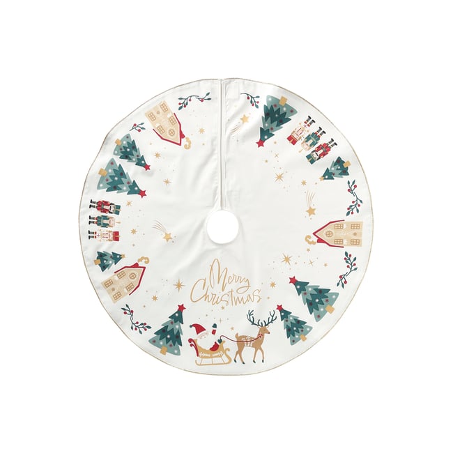 Tapis de sapin Casse-Noisette Couleur blanc <span itemprop=