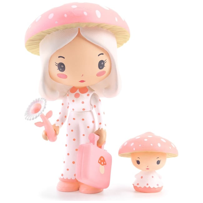 Figurines Amy & Mushy rose, blanc, beige <span itemprop=