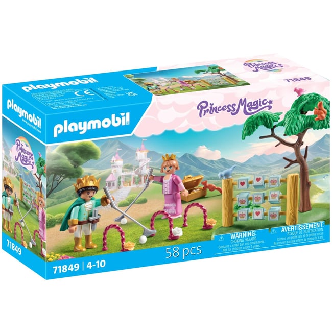 Jeux de jardin royal avec prince et princesse v019845 <span itemprop=