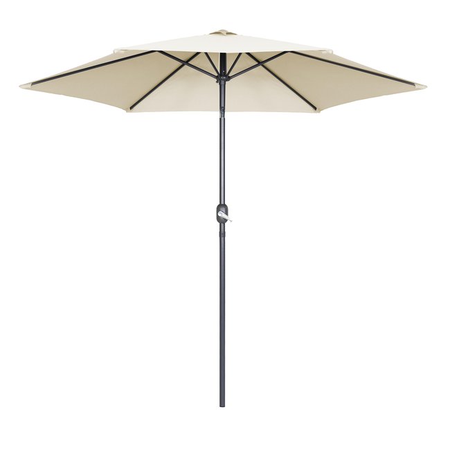 Parasol droit à manivelle inclinable 3m, MATERA - OVIALA