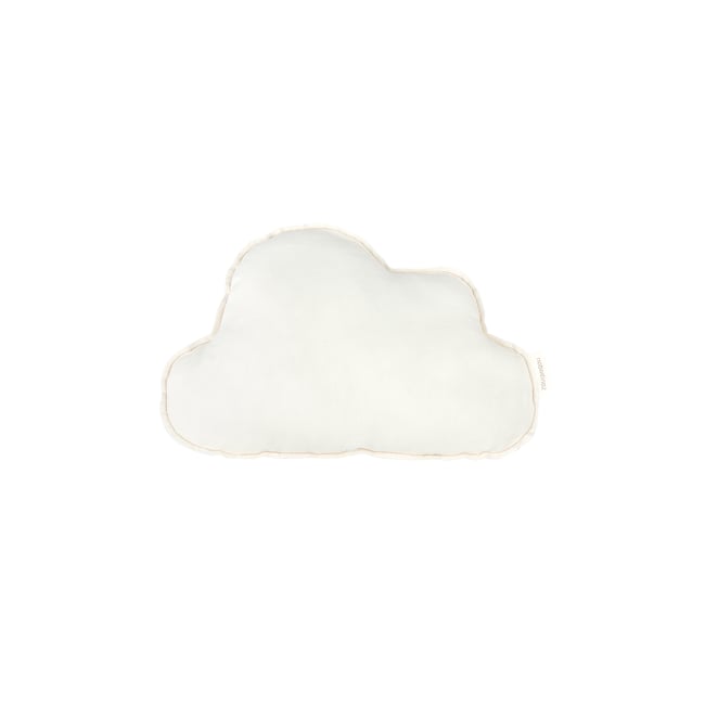 Coussin nuage en lin français lavé L1N0 - NOBODINOZ