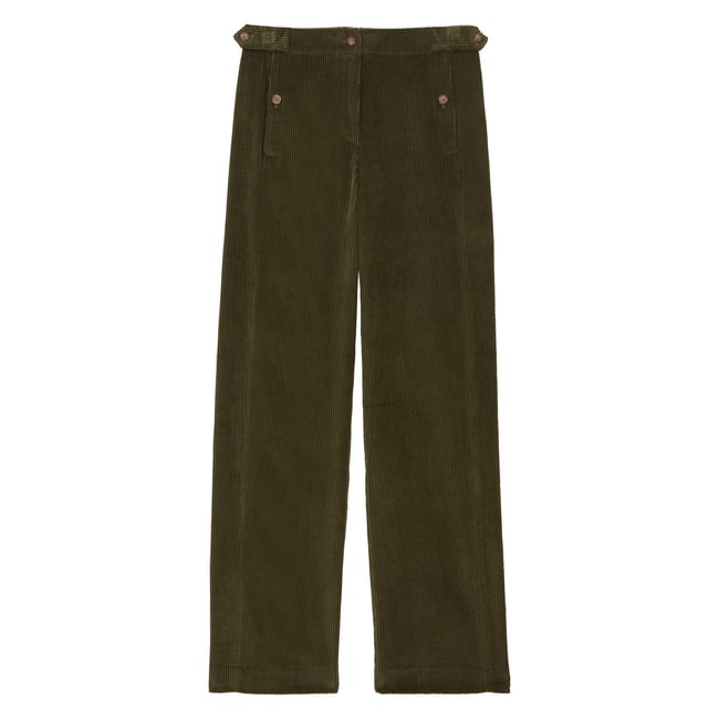 Pantalon Piotr vert <span itemprop=