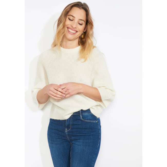 Pull doux manches 3/4 - LOLALIZA