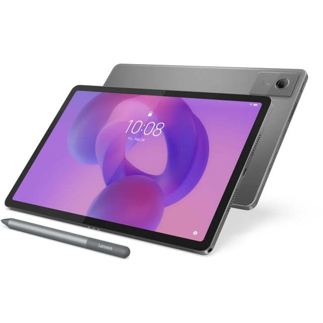 Tablette Android Idea Tab 128Go + Stylet gris <span itemprop=