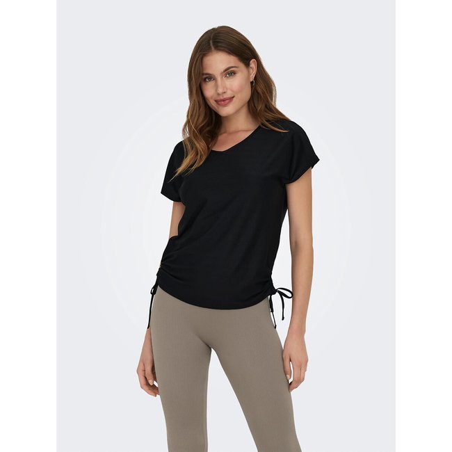 Camiseta deportiva de manga corta Smila negro <span itemprop=