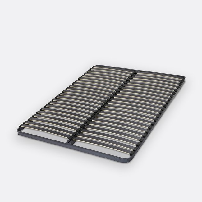 Estrado de cama com 22 ripas antracite <span itemprop=