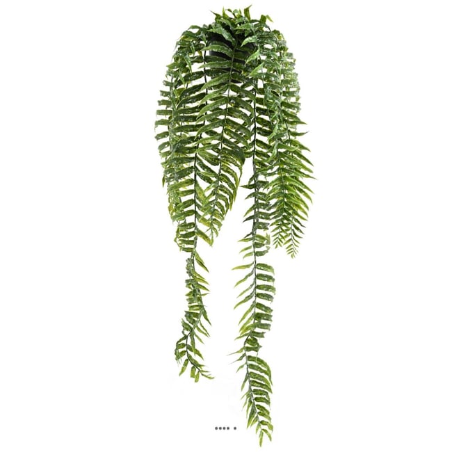 Chute de fougère en pot artificielle H 75 cm Couleur v002239 <span itemprop=