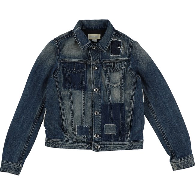Veste jean - Très bon état bleu <span itemprop=