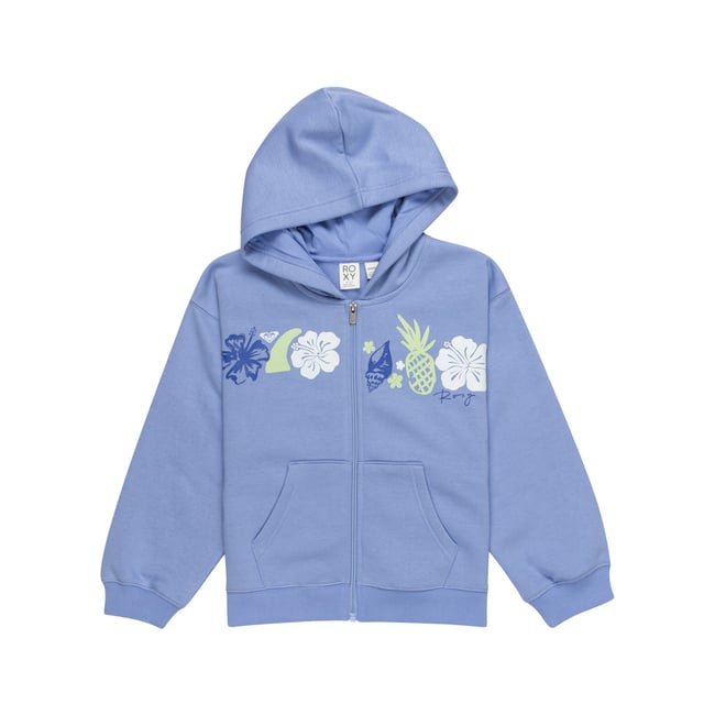 Sweat à capuche zippé MIDNIGHT. violet grapemist <span itemprop=