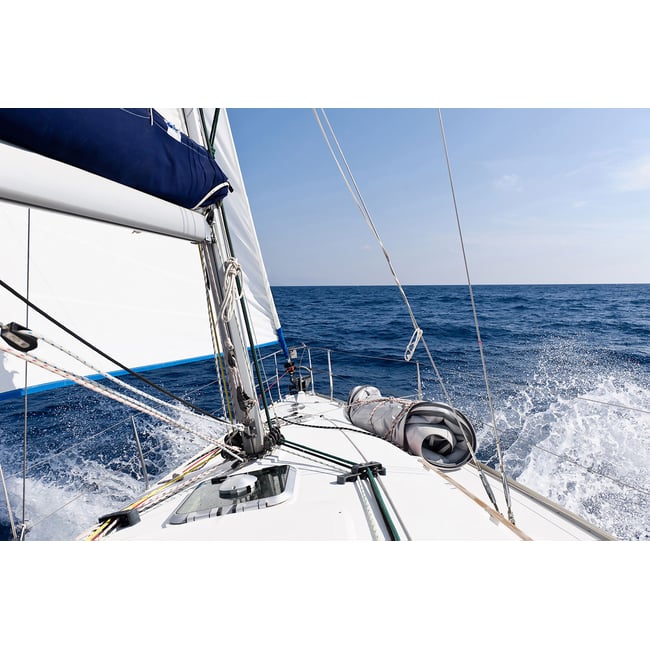 Tableau mer skipper voilier - HEXOA