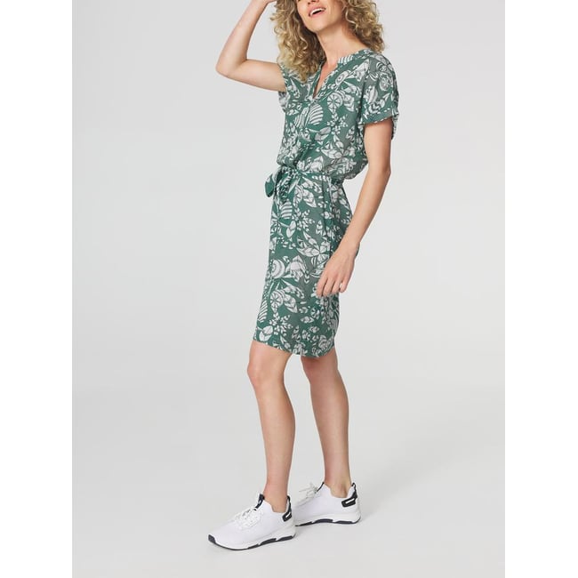 Robe courte JANIEROB cactus <span itemprop=