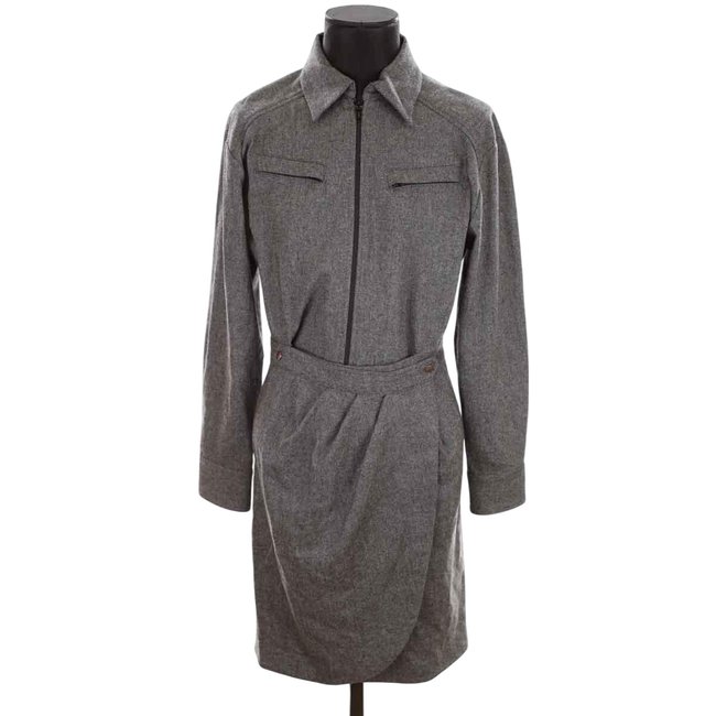 Robe en laine - Très Bon État gris <span itemprop=