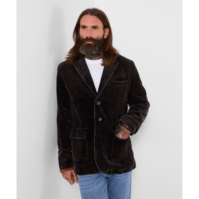 Fabuleux Blazer en Velours Côtelé Délavé - JOE BROWNS
