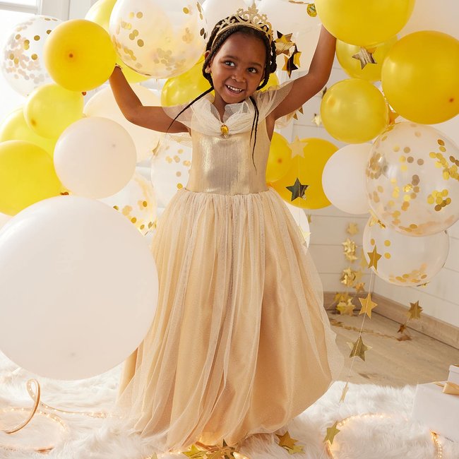 Deguisement robe de princesse Doree