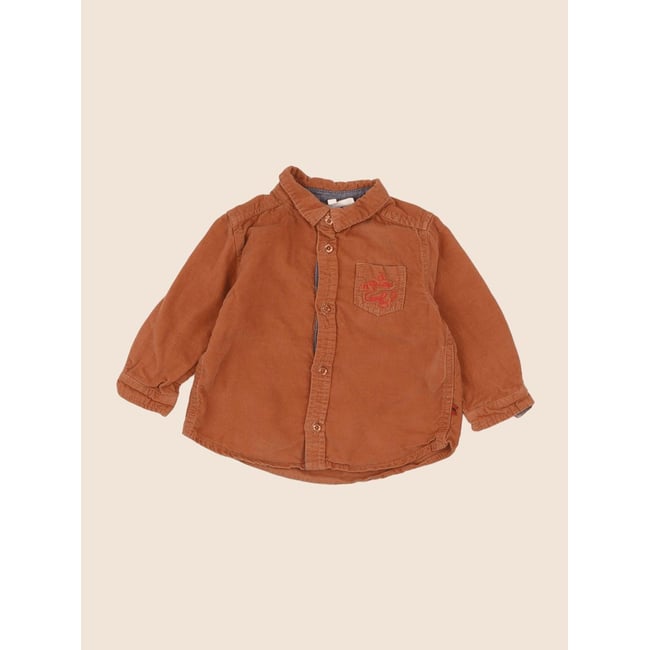 Chemise - Etat satisfaisant orange <span itemprop=