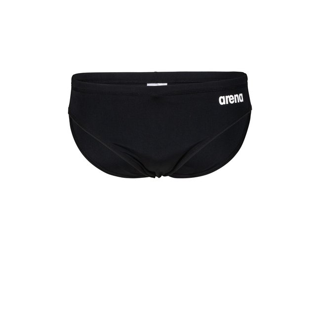 Badehose mit kleinem Logo schwarz <span itemprop=