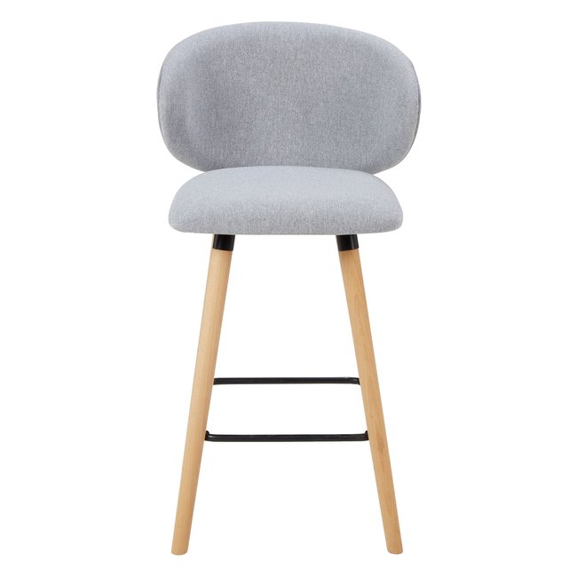 Chaise snack tissu effet laine bouclée h 65cm Tiago - ZAGO