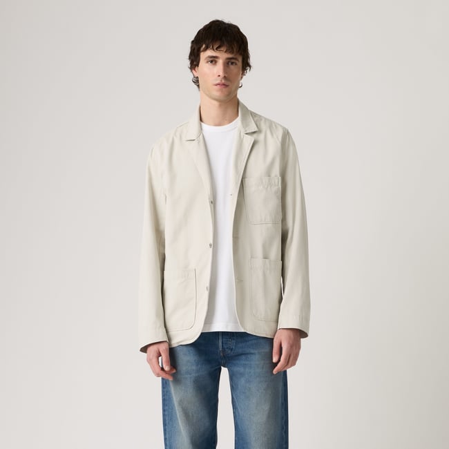 Blazer Antonio beige - pumice stone <span itemprop=
