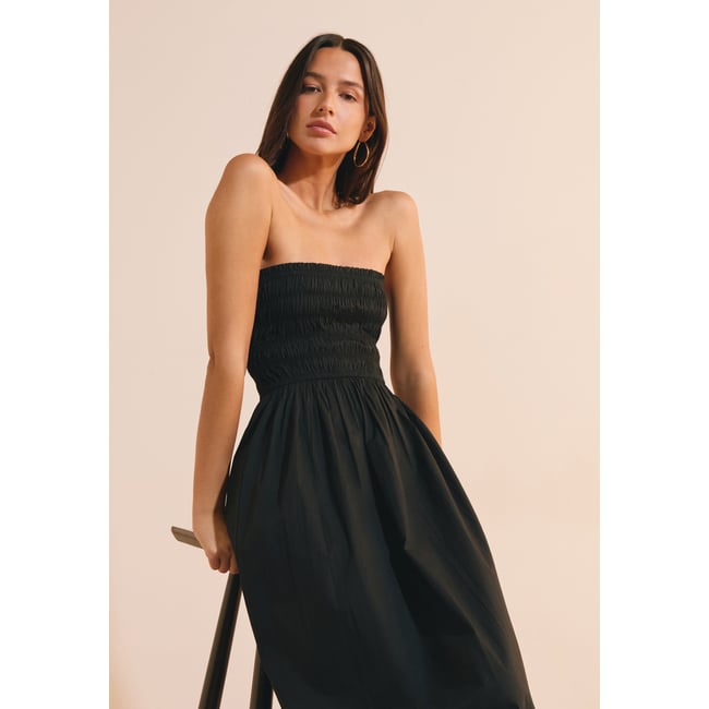 Robe longue en coton AMY - ETAM