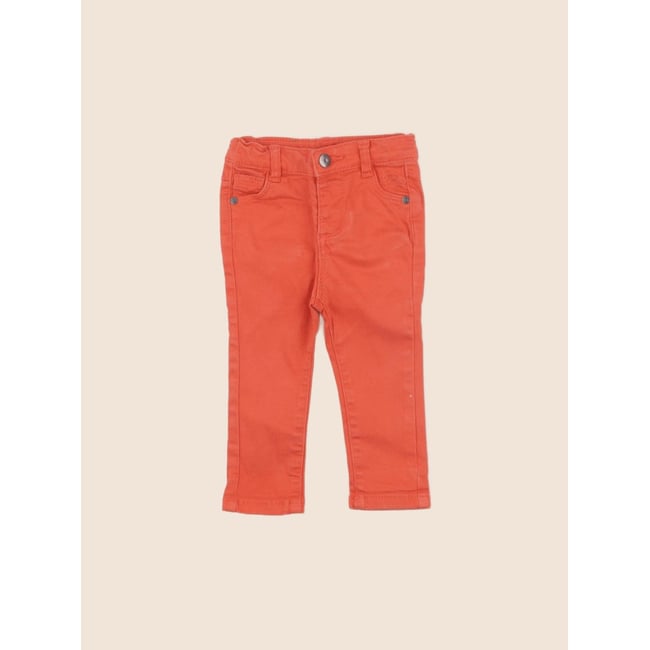 Pantalon - Etat satisfaisant orange <span itemprop=