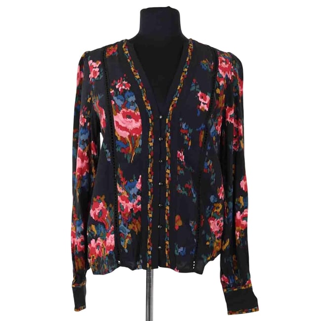 Blouse - Très Bon État noir <span itemprop=