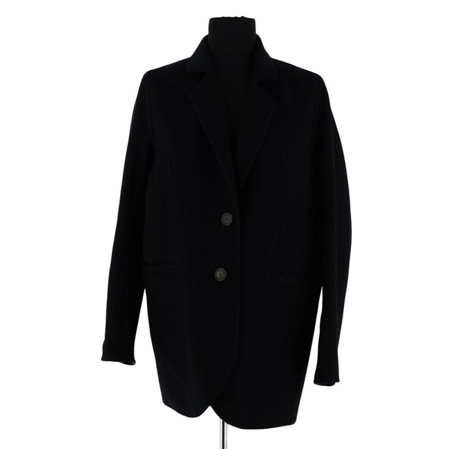 Manteau - Très Bon État marine <span itemprop=