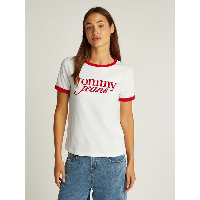 Camiseta de manga corta blanco <span itemprop=