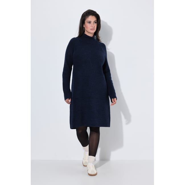 Robe en maille, empiècements bord-côte - ULLA POPKEN