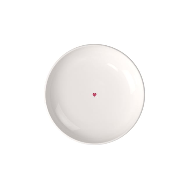Assiette WITH LOVE Couleur blanc <span itemprop=