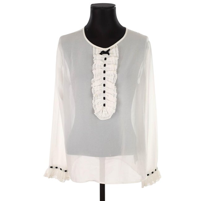 Blouse - Très Bon État blanc <span itemprop=