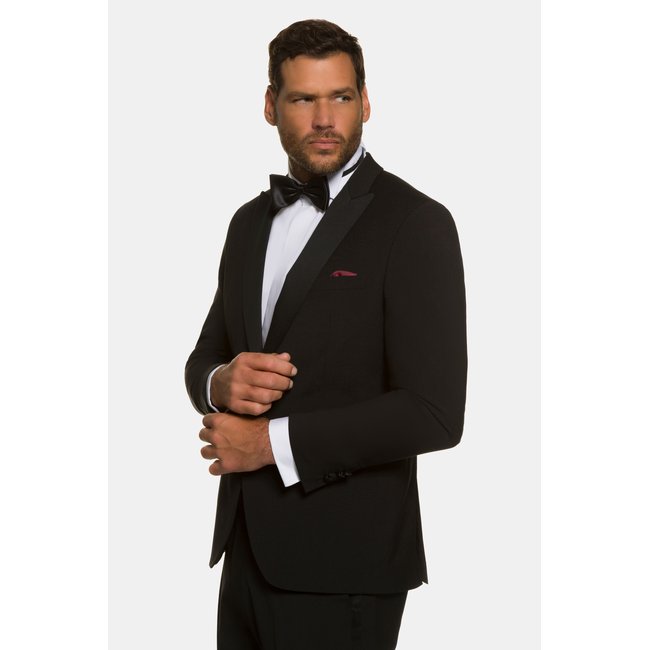Nœud papillon classique à bouts pointus noir <span itemprop=