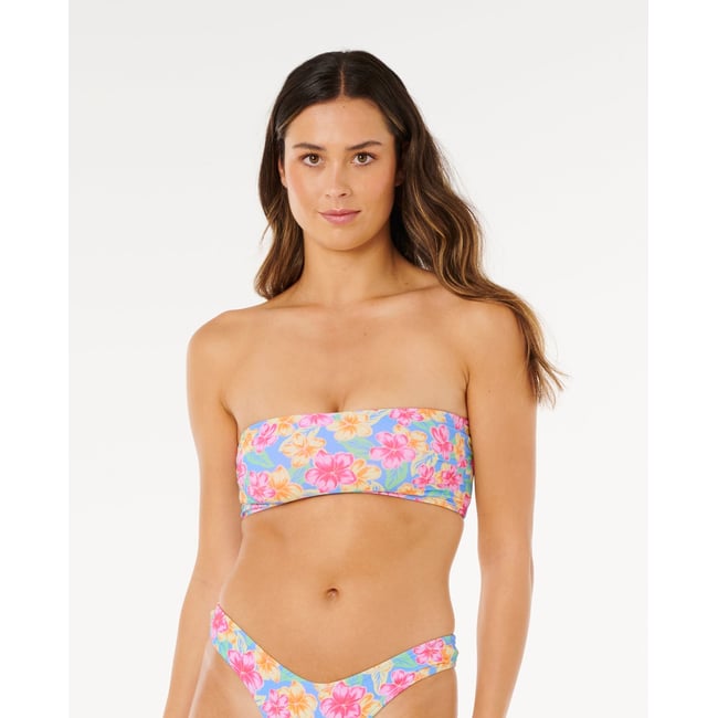 Haut de maillot de bain bandeau Revo Malibu Cove blue <span itemprop=
