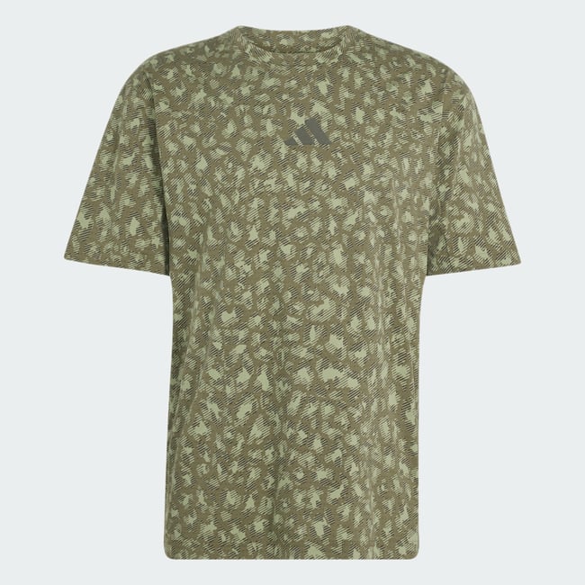 T-Shirt De Trail Imprimé Climacool+ Terrex® Xploric T-Shirt De Trail Imprimé Climacool+ Terrex® Xploric tent green / olive strata <span itemprop=
