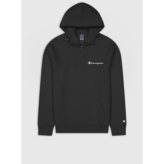 Sudadera con capucha, logo en el centro negro <span itemprop=