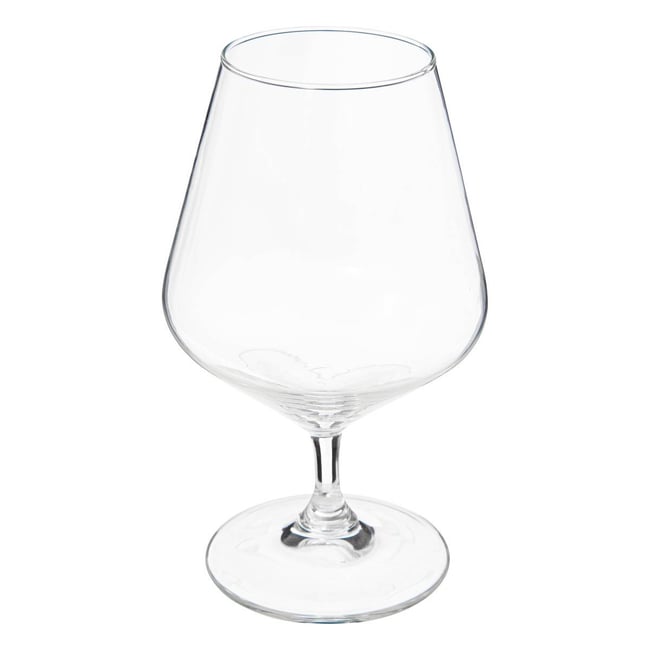 Lot de 6 verres à cognac en verre 35 cl NORA Couleur transparent <span itemprop=