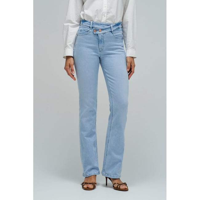 JEAN FAITH PUSH IN BOOTCUT bleu turquoise <span itemprop=