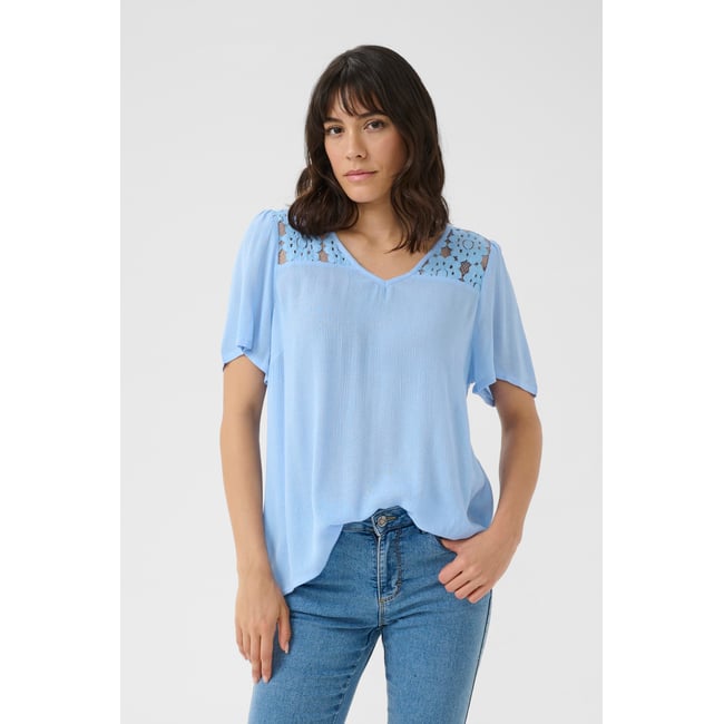 Blouse à manches courtes - KAFFE