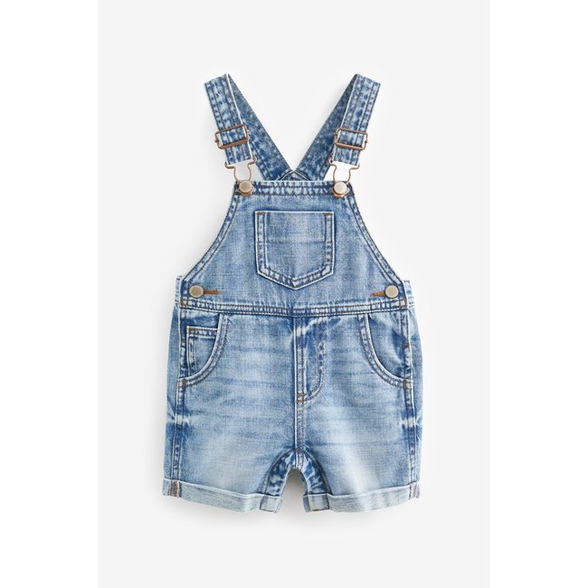 Salopette en jean coupe classique lavage léger <span itemprop=