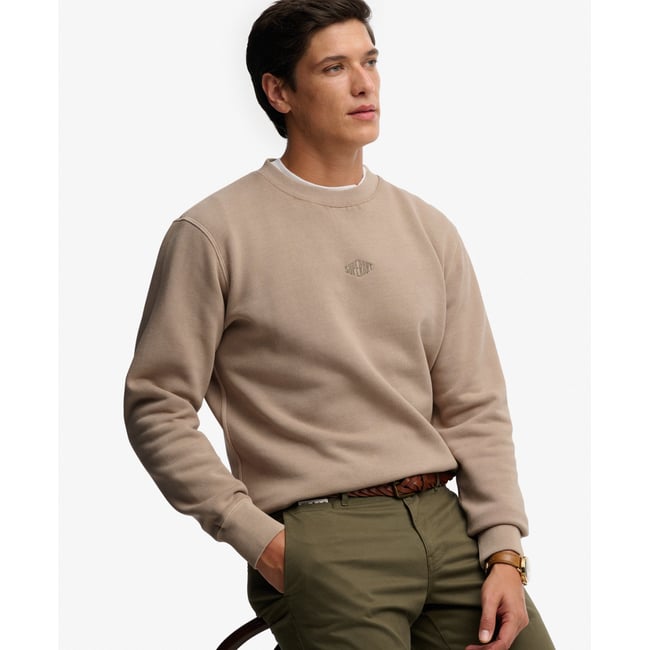 Pull Micro Logo Coupe Décontractée - SUPERDRY