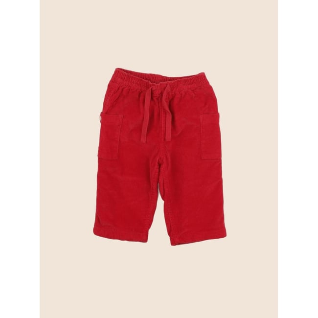 Pantalon - Très bon état rouge <span itemprop=